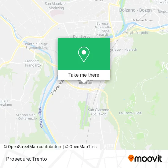Prosecure map