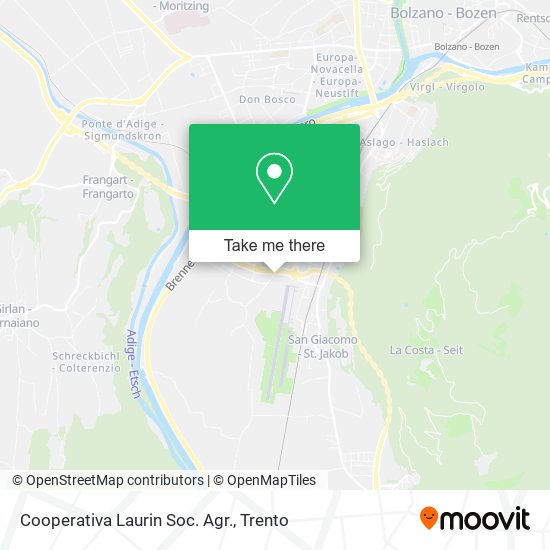 Cooperativa Laurin Soc. Agr. map