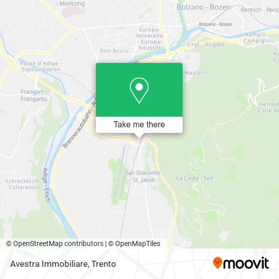 Avestra Immobiliare map