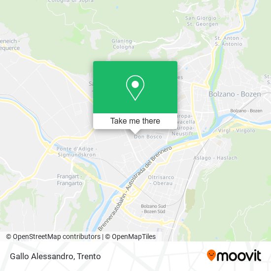 Gallo Alessandro map