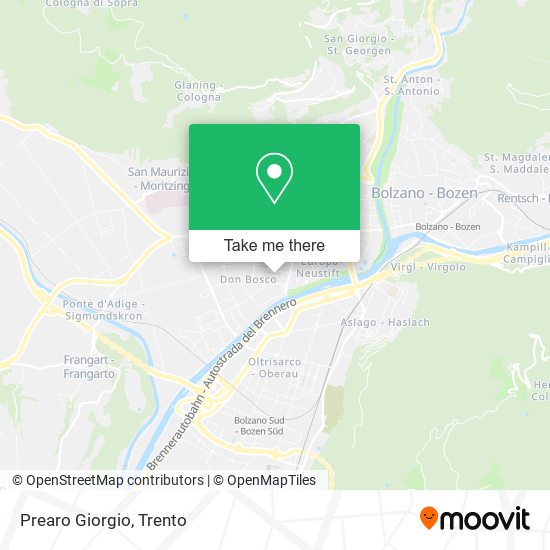 Prearo Giorgio map