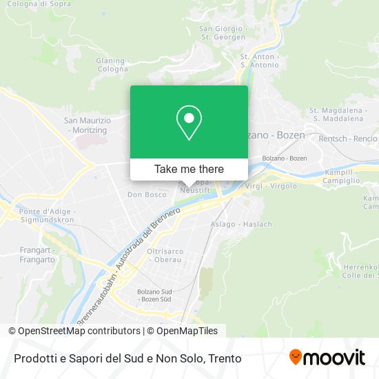 Prodotti e Sapori del Sud e Non Solo map