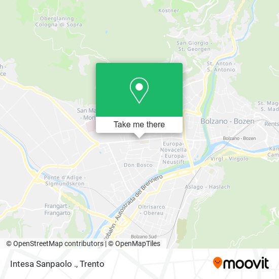 Intesa Sanpaolo . map