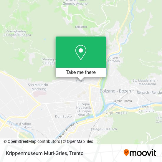 Krippenmuseum Muri-Gries map