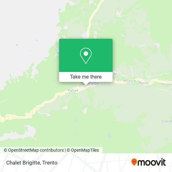 Chalet Brigitte map