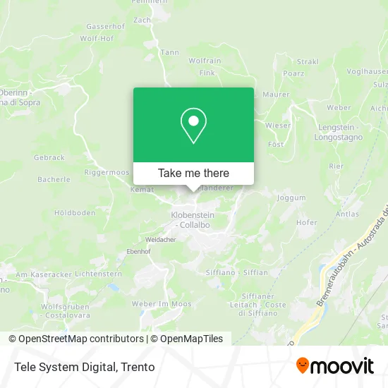 Tele System Digital map