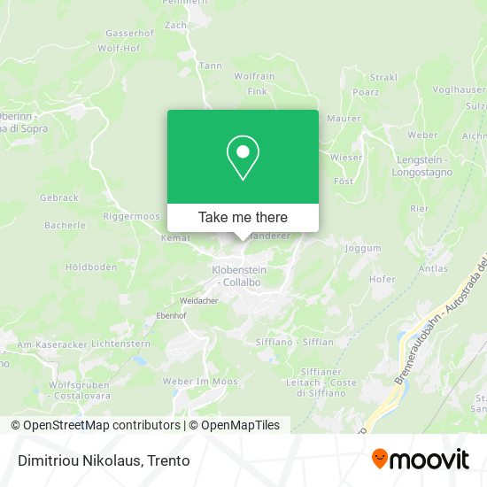 Dimitriou Nikolaus map