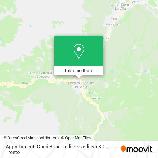Appartamenti Garni Bonaria di Pezzedi Ivo & C. map
