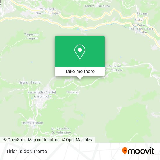 Tirler Isidor map