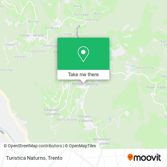 Turistica Naturno map