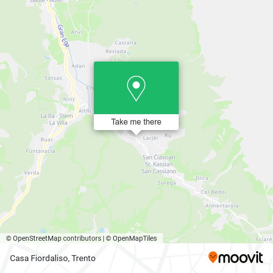 Casa Fiordaliso map
