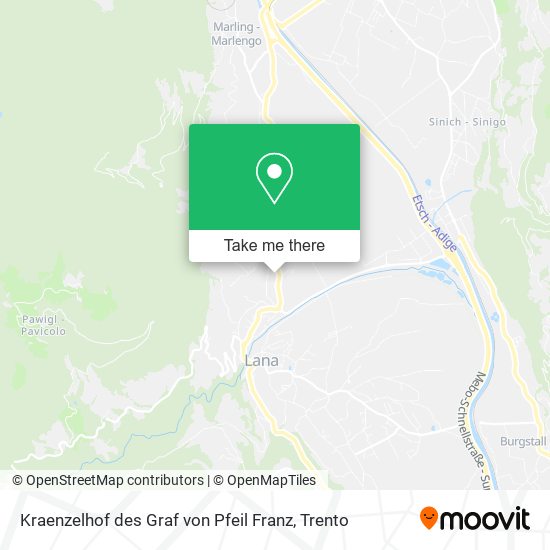 Kraenzelhof des Graf von Pfeil Franz map