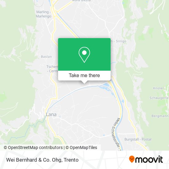 Wei Bernhard & Co. Ohg map