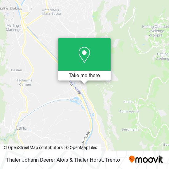 Thaler Johann Deerer Alois & Thaler Horst map
