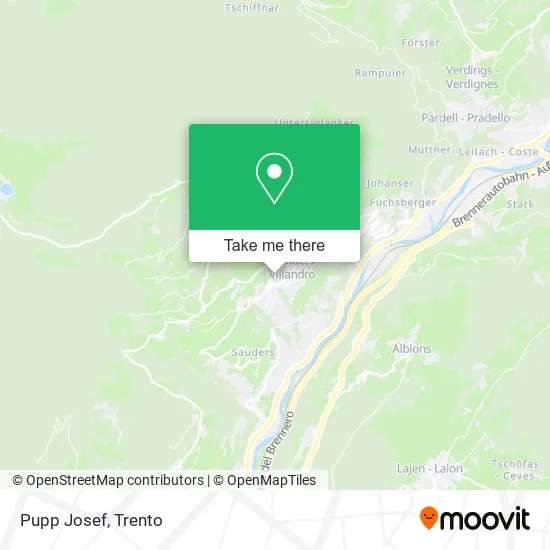 Pupp Josef map