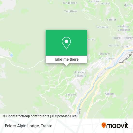 Felder Alpin Lodge map