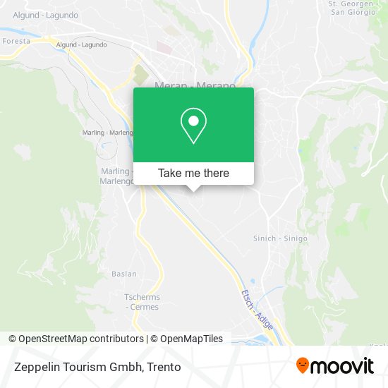 Zeppelin Tourism Gmbh map