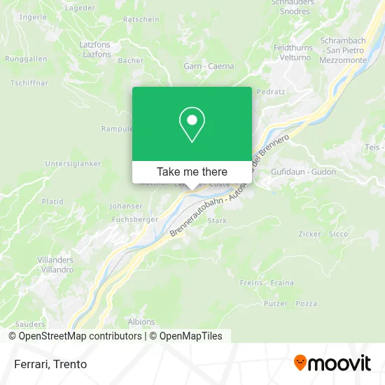 Ferrari map