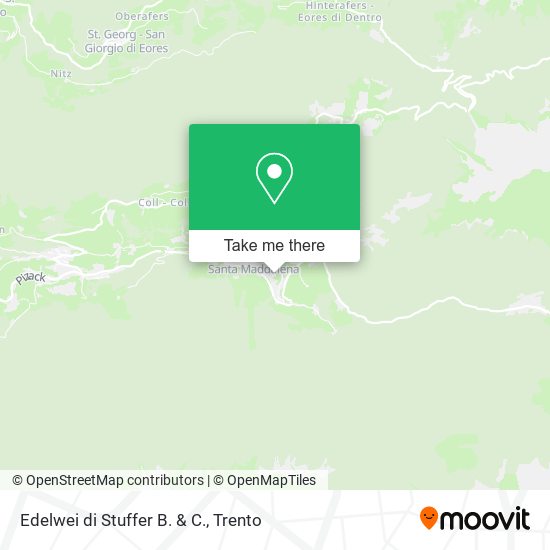 Edelwei di Stuffer B. & C. map