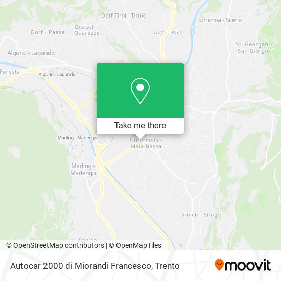 Autocar 2000 di Miorandi Francesco map