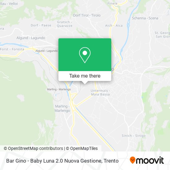 Bar Gino - Baby Luna 2.0 Nuova Gestione map