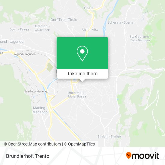 Bründlerhof map