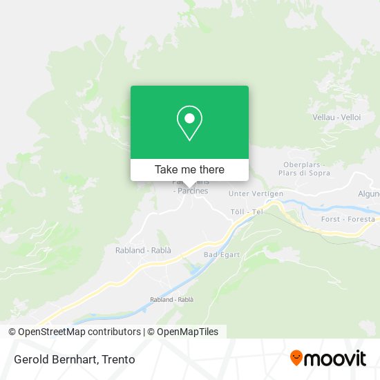 Gerold Bernhart map