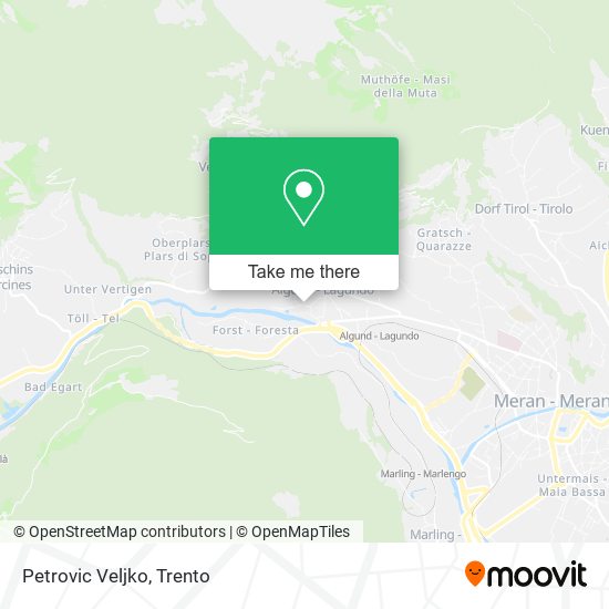 Petrovic Veljko map