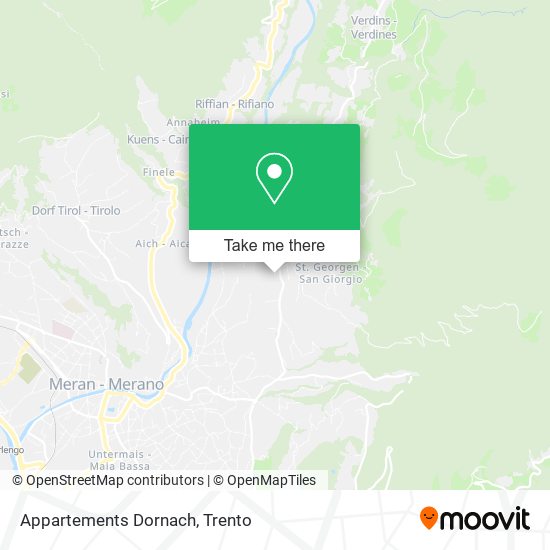 Appartements Dornach map