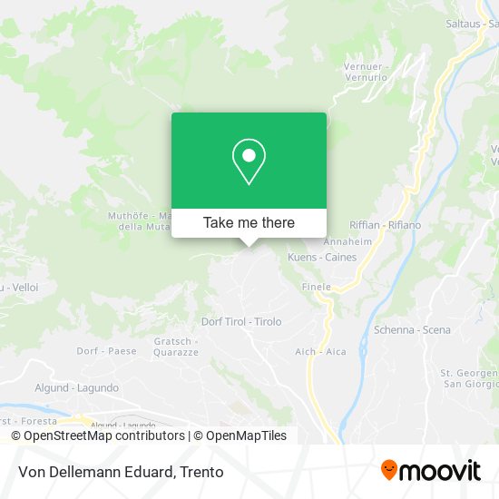 Von Dellemann Eduard map