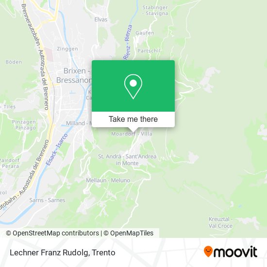 Lechner Franz Rudolg map