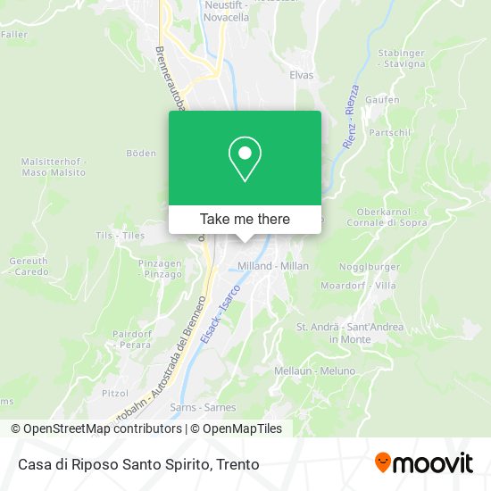 Casa di Riposo Santo Spirito map