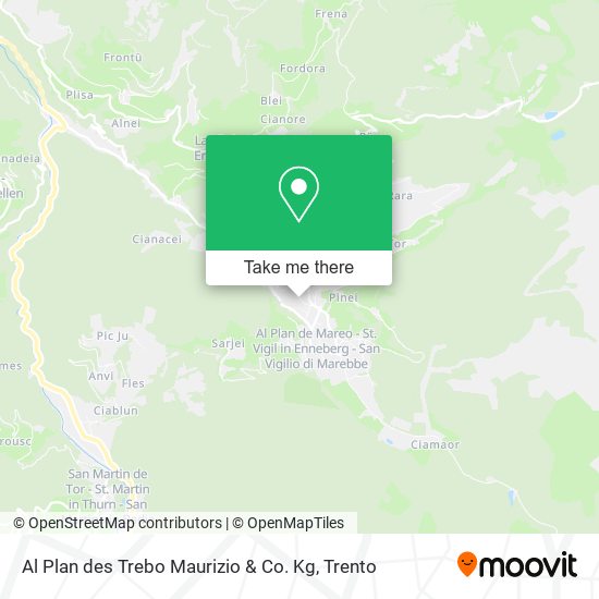 Al Plan des Trebo Maurizio & Co. Kg map