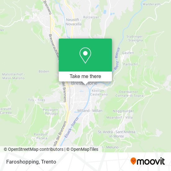 Faroshopping map