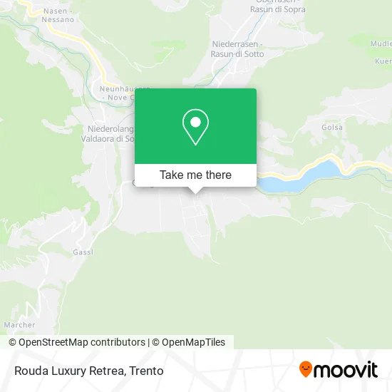 Rouda Luxury Retreat map