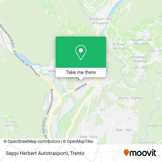 Seppi Herbert Autotrasporti map