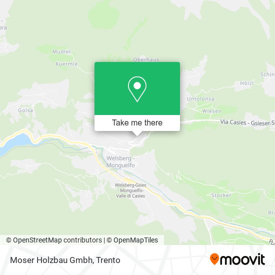 Moser Holzbau Gmbh map