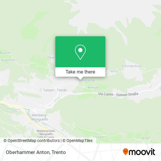 Oberhammer Anton map