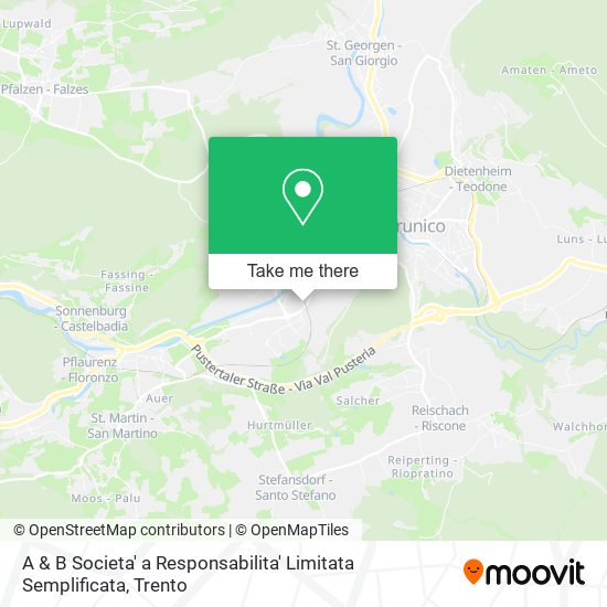 A & B Societa' a Responsabilita' Limitata Semplificata map