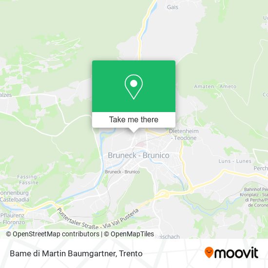 Bame di Martin Baumgartner map
