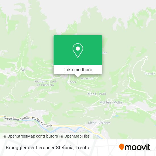 Brueggler der Lerchner Stefania map