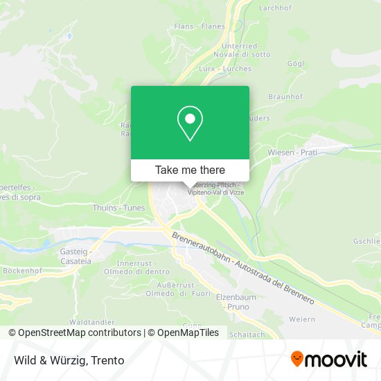 Wild & Würzig map