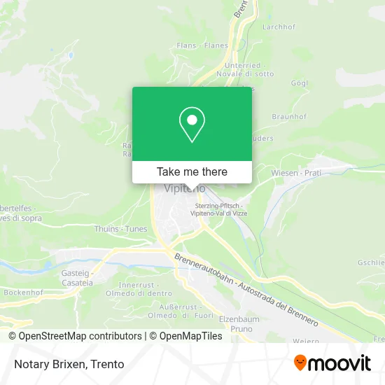 Notary Brixen map