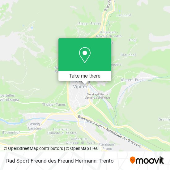 Rad Sport Freund des Freund Hermann map