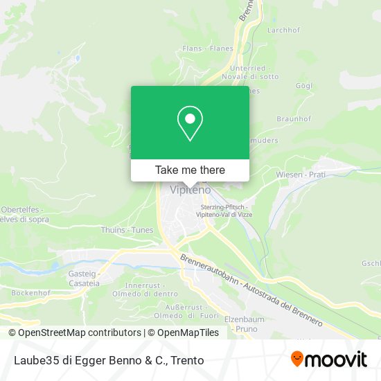 Laube35 di Egger Benno & C. map