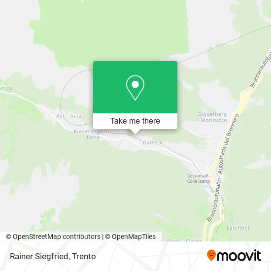 Rainer Siegfried map