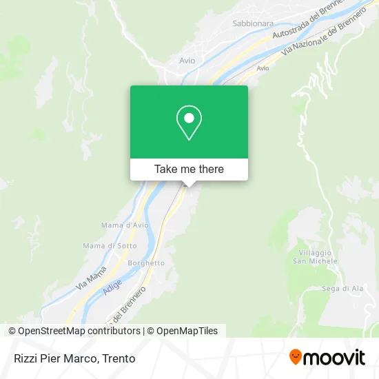 Rizzi Pier Marco map