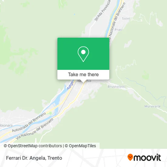 Ferrari Dr. Angela map