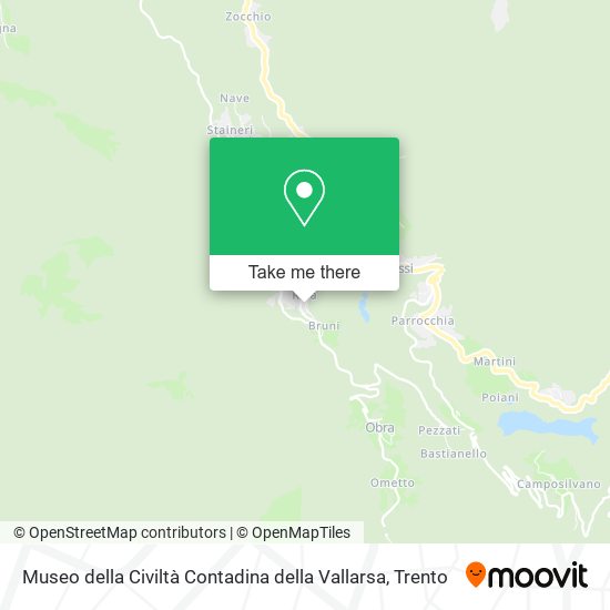 Museo della Civiltà Contadina della Vallarsa map