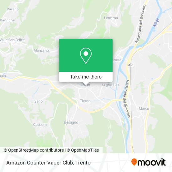 Amazon Counter-Vaper Club map
